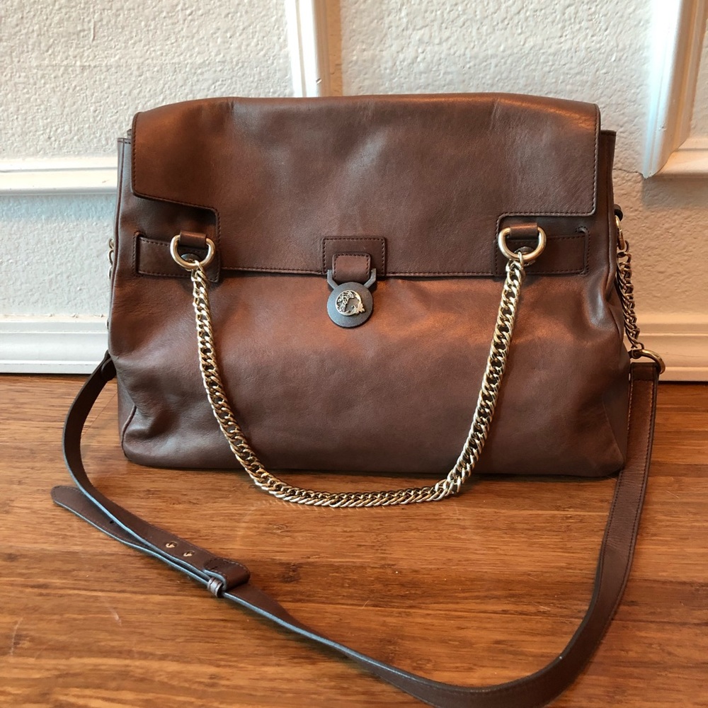 Authentic Versace Leather Handbag